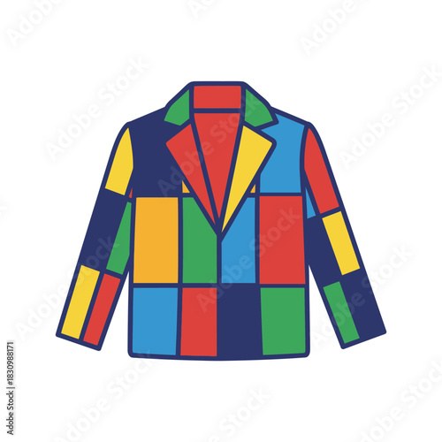 Eco-friendly patchwork jacket design
