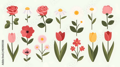 Flower Vector Illustration 1