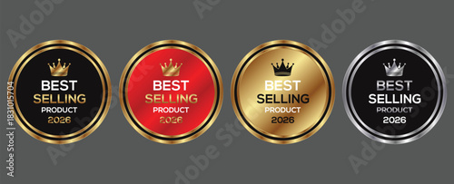 Best Selling Product 2026 Badge