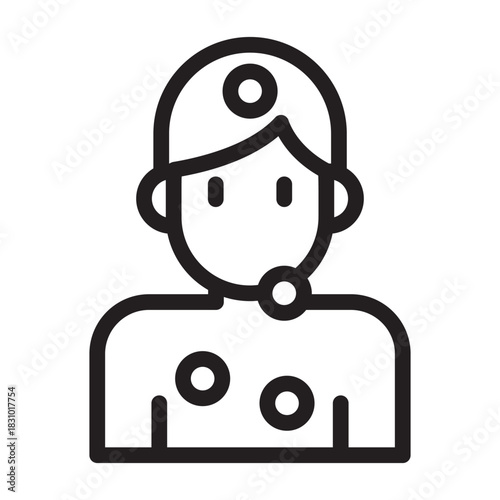 Skin condition awareness illustration vector disease diagnosis graphic Dermatology health medical icon for dermatology