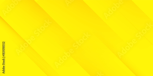Abstract modern bright yellow gradient background. Trendy simple diagonal dynamic geometric stripes vector design with shine lines and shadow. Suit for cover, poster, brochure, banner, website, flyer