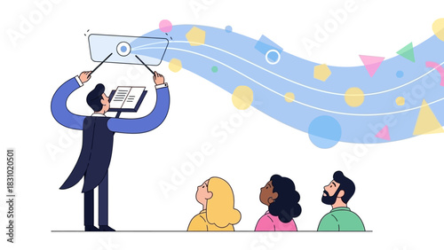 Visionary Business Leader Orchestrating Complex Strategic Goals and Inspiring Diverse Team Collaboration