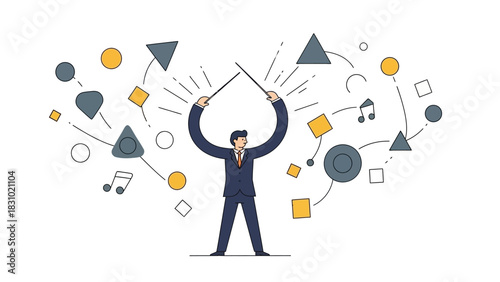 Executive Conductor Managing Complexity and Harmonizing Disparate Business Strategy Elements