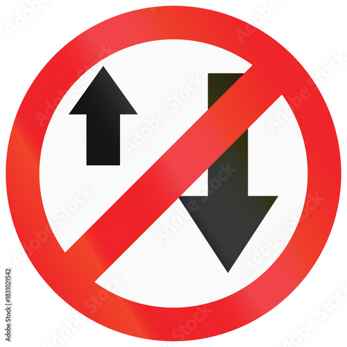 Free Download Road sign used in India - One-way traffic on the left side - GFXLoad