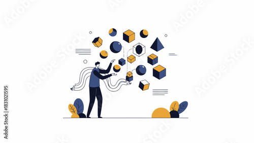 Digital Architect Orchestrating Complex Data Structures for System Optimization and Strategic Planning