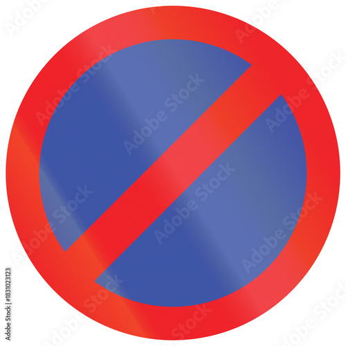 Free Download Road sign used in India - Proper No Standing - GFXLoad