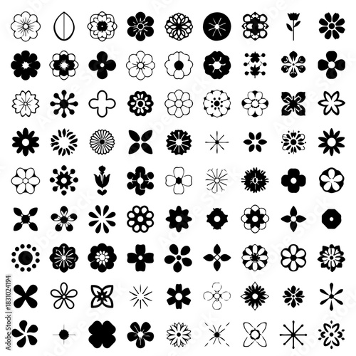 Collection of floral designs