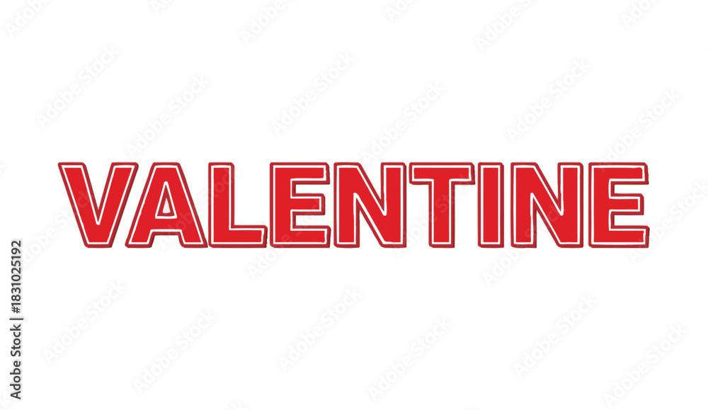 Fototapeta premium High quality vector illustration of the word 