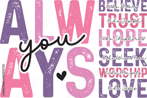 Colorful Christian Svg