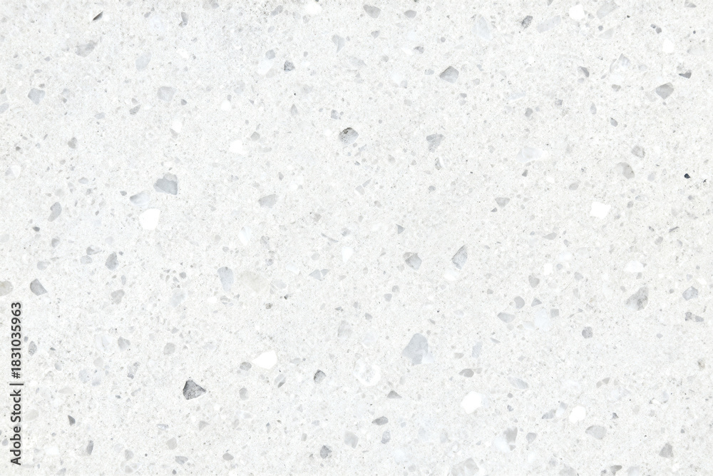 Naklejka premium Terrazzo Surface, Textured Design, Abstract Pattern, Interior Decor, Flooring Material, Modern Aesthetic, Stone Composition