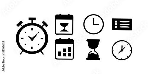 vector illustration of a set