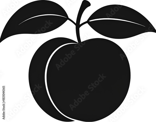 vector illustration of an apple