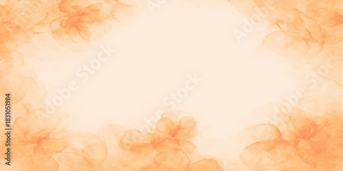 Abstract grunge background with vintage floral pattern, texture, and paper frame border design for wedding card invitation