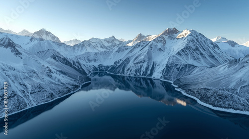 snow covered mountain