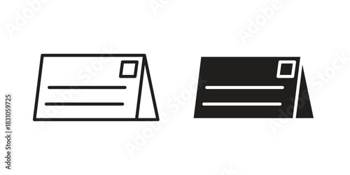 Bankbook icon. Outline, Glyph and Filled Outline Style