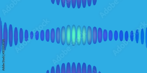 Abstract blue wave illustration, liquid splash vector concept for health, design, or medicine