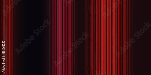 Abstract red velvet theater stage curtain backdrop with stripe pattern texture for cinema entertainment show