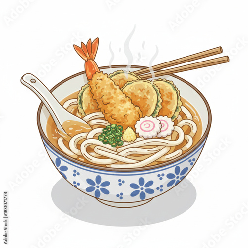 Delicious fresh fried chicken nuggets served with golden French fries and crispy chips in a brown basket for a tasty snack meal