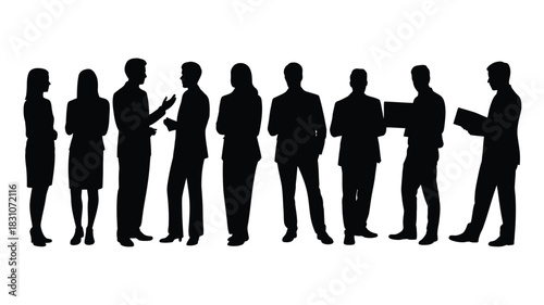 Business Team Silhouettes