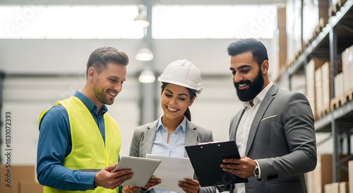 Supply Chain Harmony Optimizing Logistics with Teamwork for Seamless Distribution and Warehouse Efficiency A Collaborative Effort to Meet Consumer Demand Globally