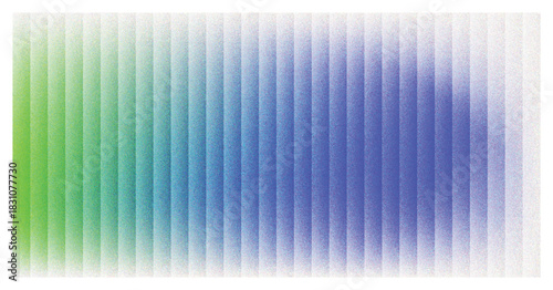 Abstract Green to Blue Gradient with Vertical Stripes Modern Art Smooth Transition Blended Colors Pattern Visuals Trendy