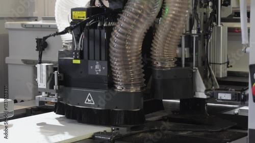 Automated Process Wood Boards CNC Machine Factory Production