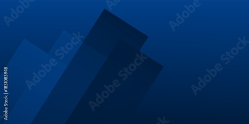 Abstract blue background. Geometric triangle background. Hexagon pattern. eps10