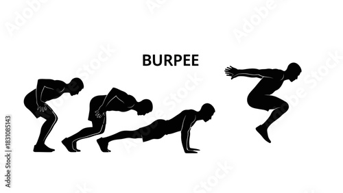 Burpee Exercise Steps