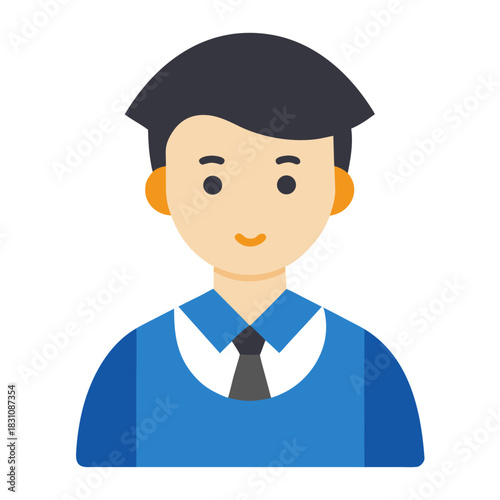 vector cartoon policeman