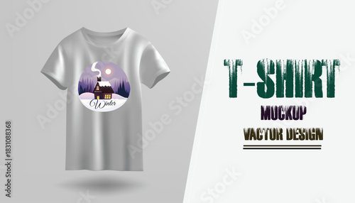 Best WINTER T-shirt creative design using adobe illustrator and your best choice...	
