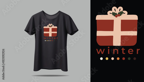 Best WINTER T-shirt creative design using adobe illustrator and your best choice...	