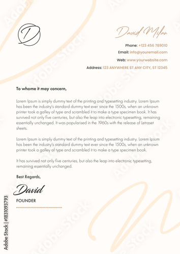 Letterhead Design