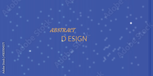 Abstract luxury blue fabric. golden branch on a blue background from fabric. background with radiance. Product presentation.