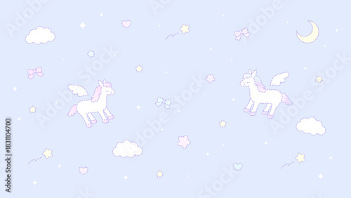 ファンシードリームホースのソーダポップ壁紙★