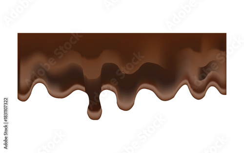 Dark chocolate drips background melting sweet food dessert cocoa deliciousness