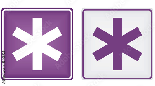 Road sign ambulance. vector illustration	