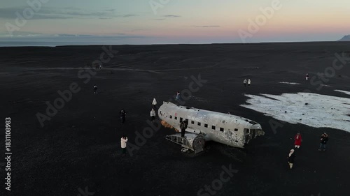 Sólheimasandur plane crash Iceland DC3 plane