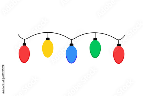 String of colorful lights