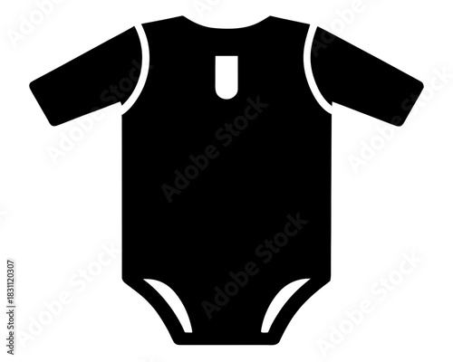 baby dress  simple silhouette vector,baby dress   icon