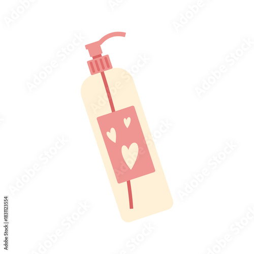 Simple beauty and skincare items collection