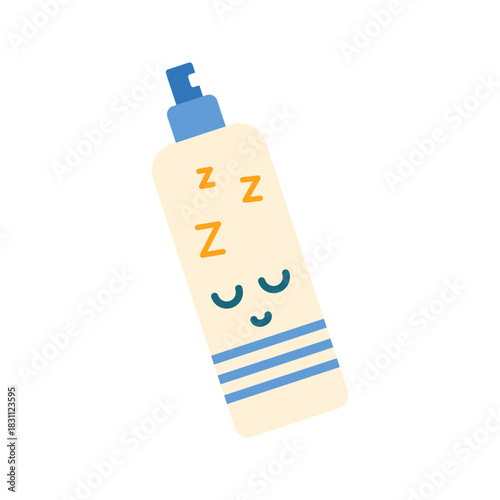 Simple beauty and skincare items collection