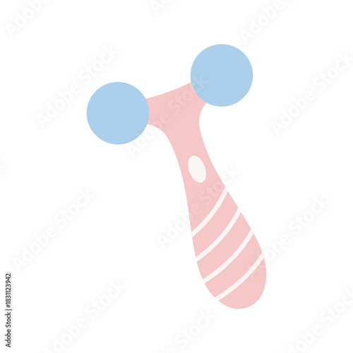 Simple beauty and skincare items collection