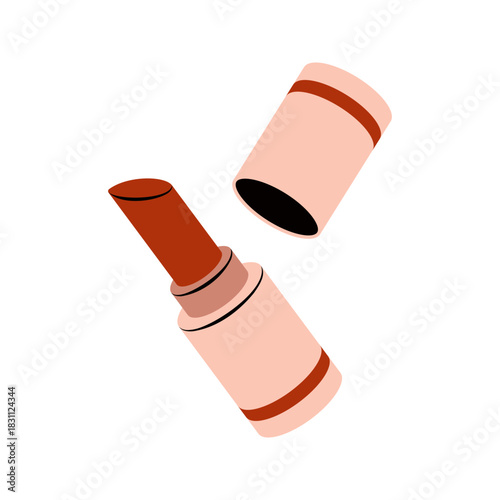 Beauty cosmetic, pink makeup, sleep mask, nail polish, eyelash curler, sunscreen, lipstick, mascara, sheet mask, moisturizer cream, eye color palette, makeup brush