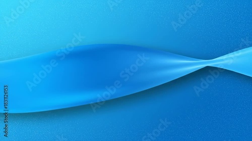 Smooth Blue Abstract Wave Motion Background