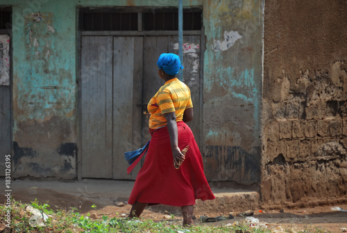 Obraz na plátne Kampala, Uganda street life
