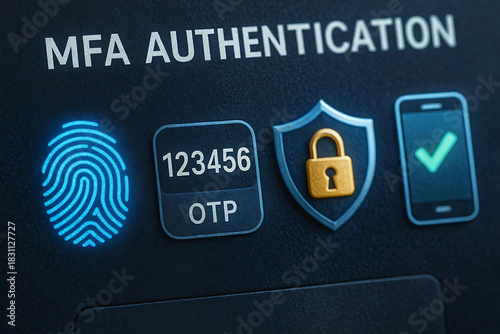 Multi-Factor Authentication (MFA) and Multi-Level Security Implementation Depicting Advanced Identity Verification, Access Control, Data Protection, and Cybersecurity StrategieS