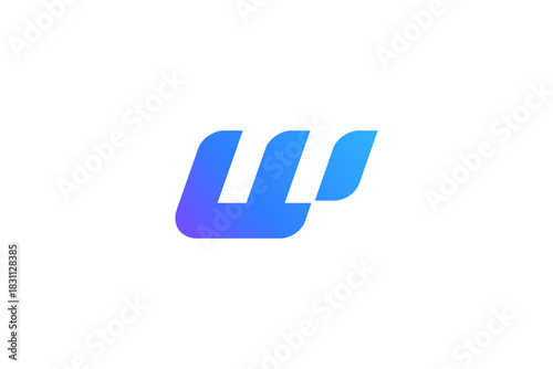 Letter W logo icon design template elements