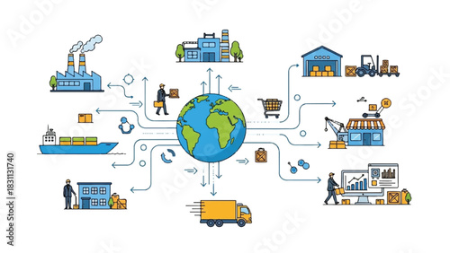 Global Logistics and Supply Chain Management Worldwide Distribution Network.