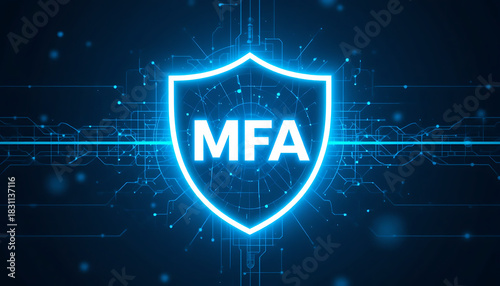 Multi-Factor Authentication (MFA) and Multi-Level Security Implementation Depicting Advanced Identity Verification, Access Control, Data Protection, and Cybersecurity Strategies 