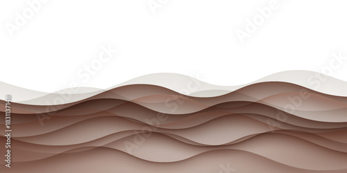 Chocolate and coffee powder, scattered cocoa on a light background. Particles of earth and dust. Brown sand texture.Top view of the cake.